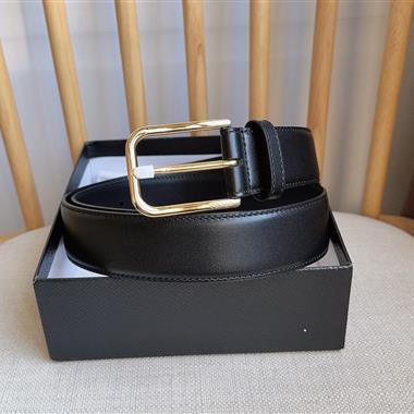 PRADA   2026新款時尚皮帶  3.5CM