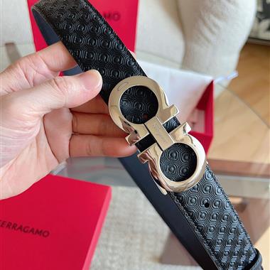Ferragamo   2026新款時尚皮帶  3.5CM