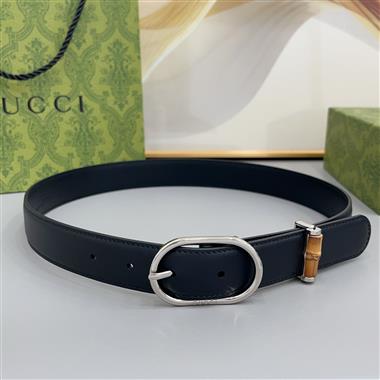 GUCCI   2026新款時尚皮帶  3.0CM
