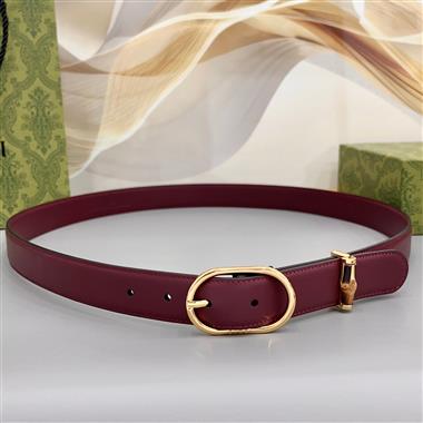 GUCCI   2026新款時尚皮帶  3.0CM