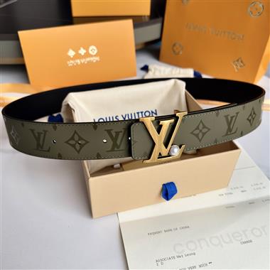 LOUIS VUITTON    2026新款時尚皮帶  4.0CM