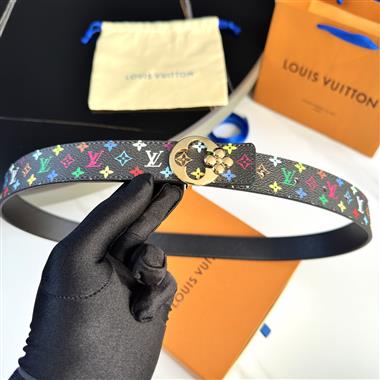 LOUIS VUITTON    2026新款時尚皮帶  3.0CM