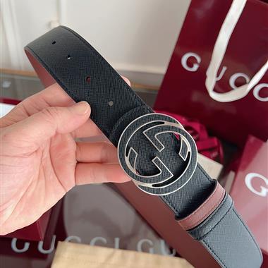 GUCCI   2026新款時尚皮帶  4.0CM