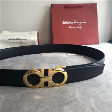 Ferragamo   2026新款時尚皮帶  3.5CM