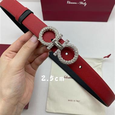 Ferragamo   2026新款時尚皮帶  2.5CM