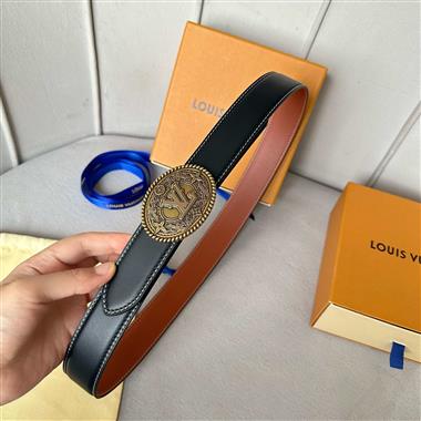 LOUIS VUITTON    2026新款時尚皮帶  3.5CM