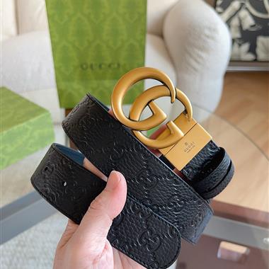 GUCCI   2026新款時尚皮帶  3.8CM