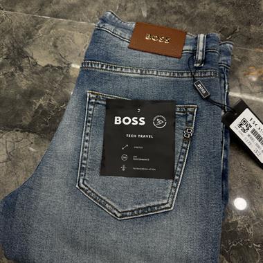 BOSS   2026春夏新款休閒牛仔褲