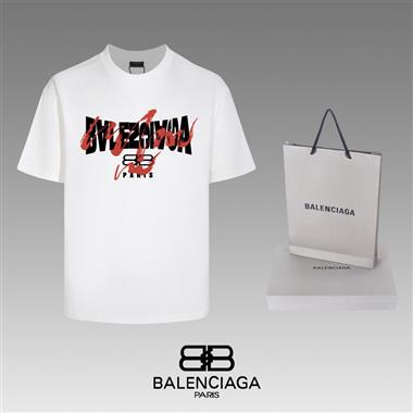 Balenciaga   2026春夏新款短袖T恤  尺寸偏大