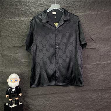 GUCCI   2026春夏新款短袖襯衫  尺寸偏大