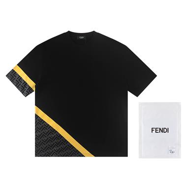 FENDI   2026春夏新款短袖T恤 尺寸偏大