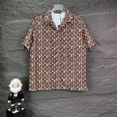 LouisVuitton   2026春夏新款短袖襯衫  尺寸偏大