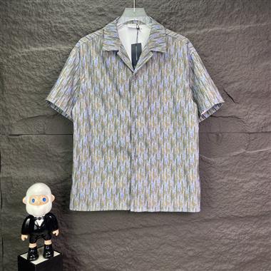 DIOR   2026春夏新款短袖襯衫  尺寸偏大