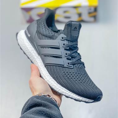 Adidas UltraBoost 2020"White/Smog Blue"UB6.0代襪套式針織鞋面休閒運動慢跑鞋