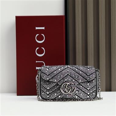 GUCCI  2026新款女生時尚包包  尺寸：16.5*10*5CM