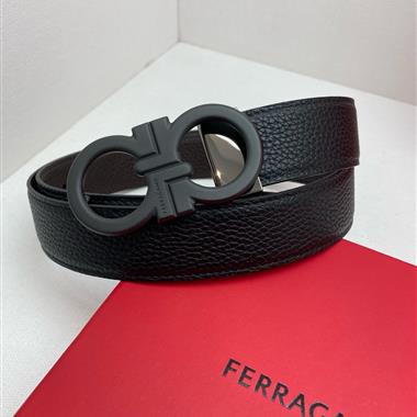 Ferragamo  2026新款時尚皮帶   3.5CM