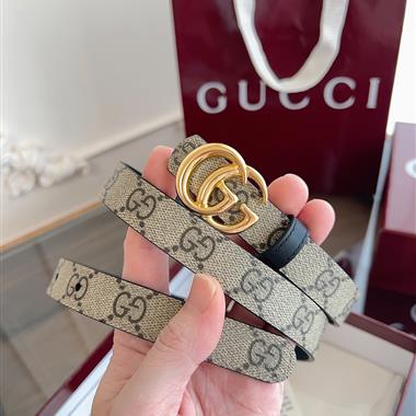 GUCCI  2026新款時尚皮帶  2.0CM