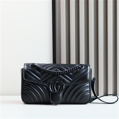 GUCCI  2026新款女生時尚包包  尺寸：26*15*7CM