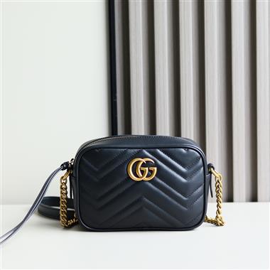 GUCCI  2026新款女生時尚包包  尺寸：18*12*6CM