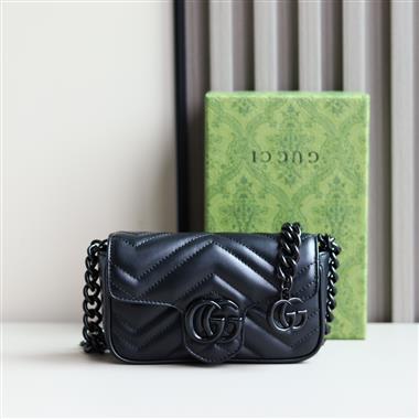 GUCCI  2026新款女生時尚包包  尺寸：16.5*10.2*5.1CM