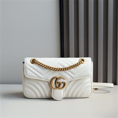 GUCCI  2026新款女生時尚包包  尺寸：26*15*7CM