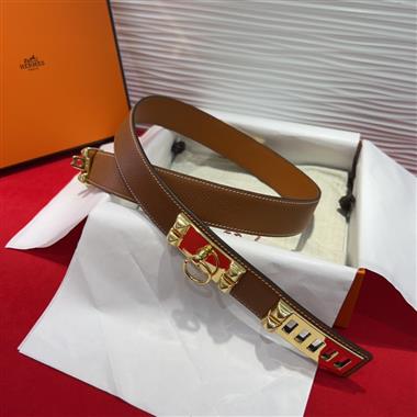 HERMES   2026新款時尚皮帶  3.2CM