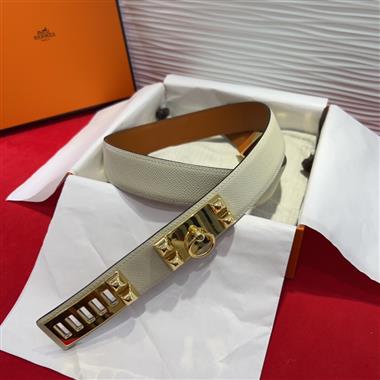 HERMES   2026新款時尚皮帶  3.2CM