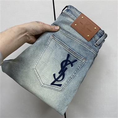 YSL   2026春夏新款休閒牛仔褲