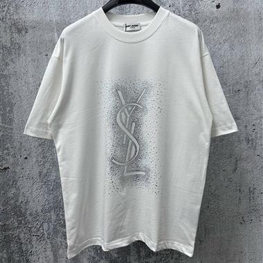 YSL   2026夏季新款短袖T恤 尺寸偏大