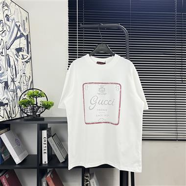 GUCCI   2026春夏新款短袖T恤  尺寸偏大