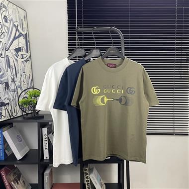 GUCCI   2026春夏新款短袖T恤  尺寸偏大