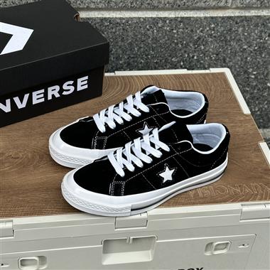 Converse One Star Suede OX一星系列經典低幫復古皮革休閒百搭硫化板鞋