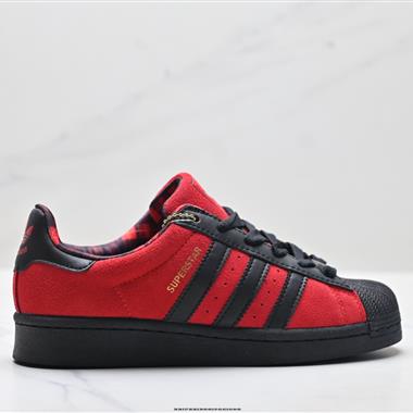 Adidas Originals Superstar貝殼頭系列 三葉草低幫經典百搭休閒運動板鞋