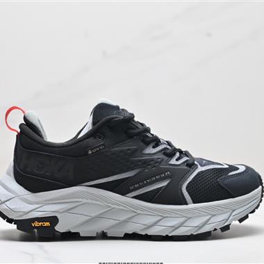 HOKA ONE ONE M ANACAPA LOW GTX 時尚舒適 織物減震防滑支撐低幫 越野跑步鞋