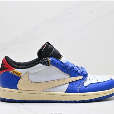 Nike Air Jordan 1 x Travis Scott AJ1 低幫文化籃球鞋