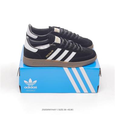 Adidas Handball Spezial 經典款反毛皮復古休閒板鞋