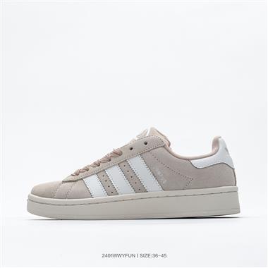 Adidas Originals Campus 00s 學院系列面包風全豬八低幫運動板鞋