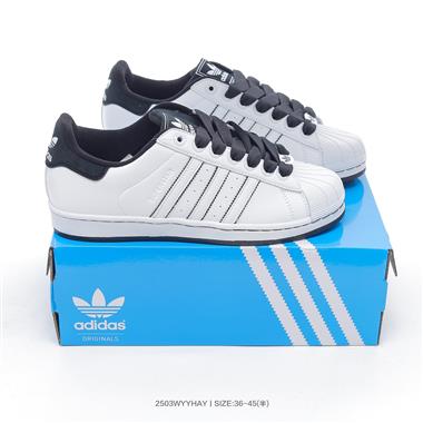 Adidas Originals Superstar 經典貝殼頭系列迪奧聯名低幫百搭休閒運動板鞋