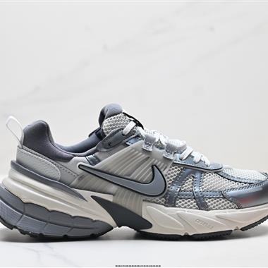 NIKE V2K RUN跑步鞋復古風潮 網面透氣運動鞋