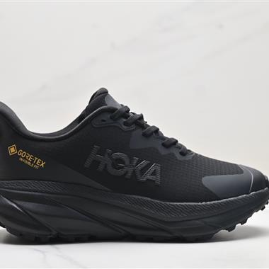 HOKA ONE ONE Challenger ATR 7 GTX 系帶 織物合成革 低幫 越野跑步鞋