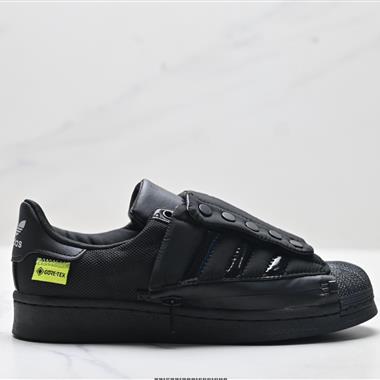 Adidas Originals Superstar貝殼頭系列 三葉草低幫經典百搭休閒運動板鞋