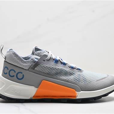 ECCO Biom2.1透氣防水復古戶外經典休閒鞋