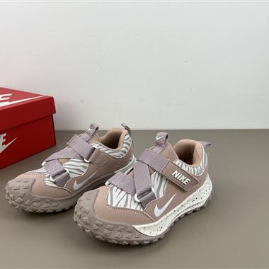 NIKE 新款輪胎底兒童運動鞋魔術貼登山休閒童鞋
