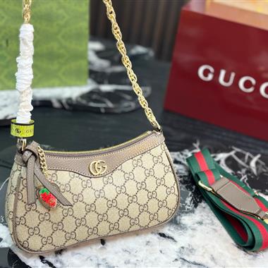 GUCCI   2026新款女生時尚包包  尺寸：24*12CM