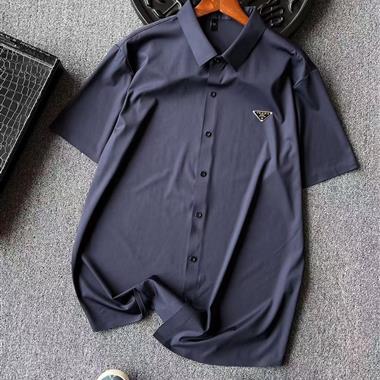 PRADA   2026夏季新款短袖襯衫