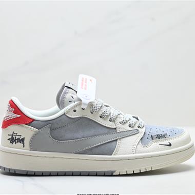 Nike Air Jordan 1 x Travis Scott AJ1 低幫文化籃球鞋
