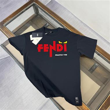 FENDI   2026夏季新款短袖T恤  尺寸偏大