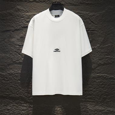 Balenciaga   2026夏季新款短袖T恤  尺寸偏大