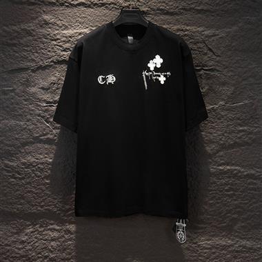 Chrome Hearts   2026夏季新款短袖T恤  尺寸偏大