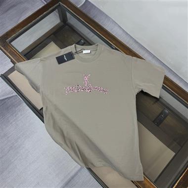 YSL   2026夏季新款短袖T恤  尺寸偏大